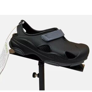 Crocs Baby/Toddler Boys Fisherman Sandals Size 6 Black Closed Toe Slip-on